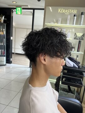 アイズ 海老名(AIZU) 波巻きスパイラルパーマ　波巻きパーマ　メンズパーマ