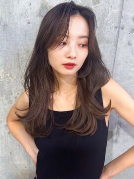 プアメリア 名古屋(Puamelia) トリートメント ブリーチなしダブルカラー 前髪縮毛矯正