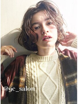 ナンシー(9c) ファッジパーマ×ラフ