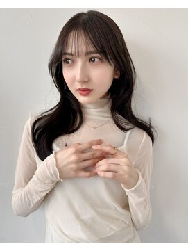 アリスバイアフロート 自由が丘(ALICe by AFLOAT) 韓国くびれヘア/地毛風カラー/顔まわりカット／自由が丘