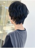 マッシュウルフ×ブルーブラック