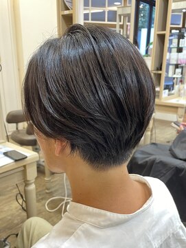 アルターリール(aL ter Rire) ベリーショート/ダークアッシュ/韓国マッシュ/中村郁未