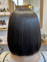 アルバヘアー(alba hair +)&nbsp;ナチュラルボブ　ストレート