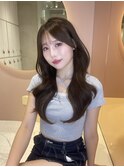 韓国ヘア ワンホンヘア くびれヘア レイヤーカット