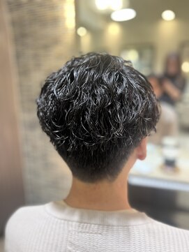 トリコ 梅田茶屋町店(trico) men'sスパイラルパーマ