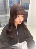 《衣織》ピンクブラウン/艶カラー/韓国ヘア
