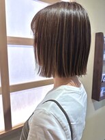 ゼン(Zen.) 夏ヘア/切りっぱなしボブ/アッシュ/Zen.手塚
