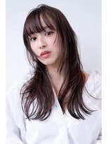 エースハバナ 渋谷(1 HAVANA)&nbsp;チョコグレージュ/20代30代大人かわいい/ミディアムレイヤー