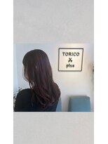 トリコ プラス 本八幡店(TORICO plus)&nbsp;レッドブラウン/ロング/透明感カラー/本八幡
