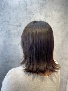 アフィナー 上大岡(Afinar) アッシュブラウンで透明感UP