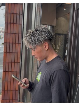 フェードアンドライン 富士店(FADE&LINE) ツイストスパイラル×ホワイトメッシュ