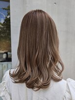 エントランスオブヘアー(ENTRANCE OF HAIR)&nbsp;【ENTRANCE*佐竹】ミルクティベージュ/セミロング