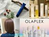 《定期限定》カット+ルビオナカラー+OLAPLEX+頭浸浴+酵素ヘッドスパ￥51150→