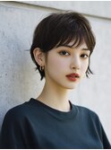 癖毛風ショート