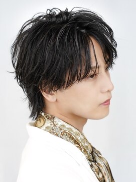 オーシャントーキョー 渋谷(OCEAN TOKYO) フェザーパーマシャドウパーマカルマパーマセンターパート