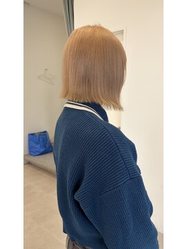 ミルクティベージュ / 外ハネボブ