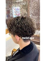 ヘアーアンドメイク サワ 上田本店(SAWA)&nbsp;冬の最新◎縦落ちツイスパビジネスパーマで好印象