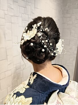 ゼル 郡山駅前(ZELE) サイドシニヨンアレンジ