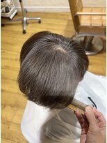 ヘアー ミュゼ 柱店(HAIR Musee)&nbsp;白髪ぼかしグレージュ