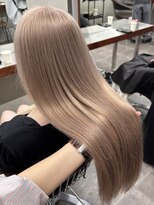 ニコトウキョウ 新宿(nico TOKYO)&nbsp;ミルクティーベージュダブルカラーハイトーン韓国レイヤー