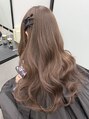 ジゼル 栄 矢場町(Giselle) ブリーチなしでも透明感とツヤ感あるカラー♪