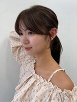 ディフィーノ 赤坂(DIFINO)&nbsp;顔まわりレイヤー/結んでも可愛い/顔まわりカット