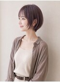 忙しいママの秋ボブ