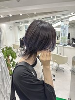 ギア(GEAR.)&nbsp;中性ウルフ×ブリーチ無しムラサキデザインカラー♪