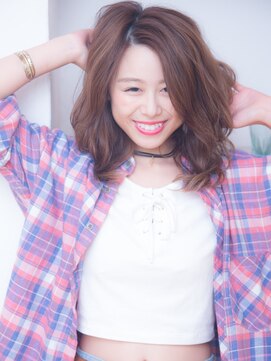 オーブ ヘアー アクネ 長岡京店(AUBE HAIR acne) ラフカール★カジュアルパーマスタイル