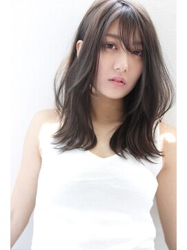 ロゼ 茨木(Rose) 【Rose/茨木】ブルージュ＿斜めバング＿セミロング