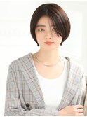 暗めカラー/ショート/前髪/レイヤー/髪質改善/縮毛矯正/田町