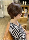 奥行きショート 簡単 向ケ丘遊園 20代 30代 40代 ローライト 楽