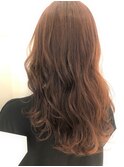 AVEDAカラー×オレンジブラウン