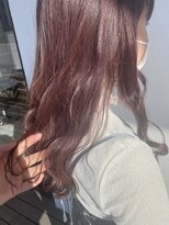 ヘアデザイン マノス(hair design mano's) 大人かわいい/カシスピンクカラー/フレンチガーリー