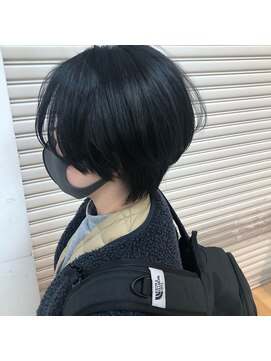 アパルトメント ジェシカ(l'appartement de Jessica) ショート×ブルーブラック