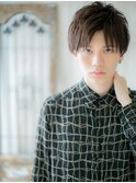 ヘーゼルベージュ計算ずくフェザーマッシュL