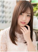 小顔フェザーバング流れるレイヤーロングT上尾20代30代40代