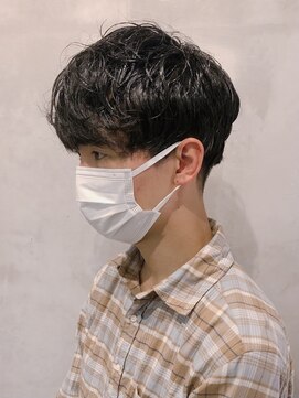 フランクスバーバーリザーブ 人形町店(FRANK’S BARBER RESERVE) マッシュスタイルパーマ　ｙ