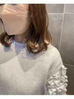 スーリール 荒戸店(Sourire)&nbsp;ミディアム×インカラミ縮毛矯正