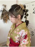 【卒業式ヘアセット】