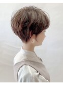 ふんわりショートスタイル