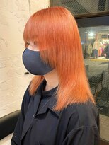 エム(EM) ダブルカラーオレンジベージュカラーケアブリーチ韓国ハイトーン