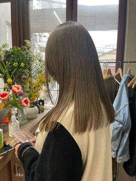 ソルトウォーター(SALT WATER) グレージュカラー　ヘルシースタイル