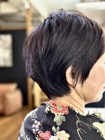 トランクサロンカッパード&nbsp;【大人グラボブ】オーガニックカラー×髪質改善トリートメント