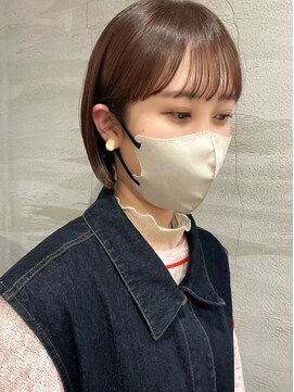 ヘアアンドビューティー クローバー(Hair&Beauty Clover) ミニボブ/アースカラー