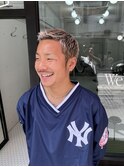 ハイライト波巻きマッシュアップバング束感ショート16