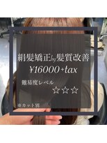 ヴィオラスバイポッシュ ギンザ(Violus by Posh GINZA)&nbsp;絹髪矯正by髪質改善