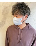 スパイラルパーマ×ハイライトカラー