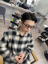 リミットバイアフィナー 大宮店(limit by Afinar) ビジネスでもお洒落◎かき上げパーマスタイル ツーブロック