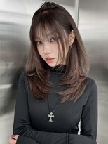 レディアル 渋谷(REDEAL) ワンホンヘア/韓国ヘア/ウルフ/前髪[レイヤーカット/渋谷
